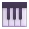 Emoji Tastiera musicale 🎹 image - Microsoft 3D Fluent style