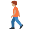 Person Walking: Medium Skin Tone Emoji 🚶🏽 image - Twitter / X (Twemoji) style