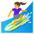 Woman Surfing