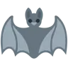 Chauve souris Emoji 🦇 image - Twitter / X (Twemoji) style
