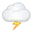 Nuvola con un fulmine
