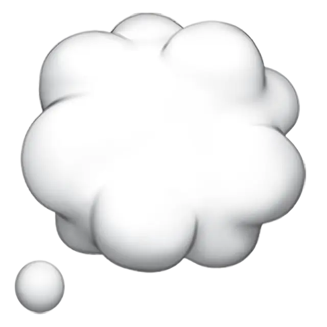 Phylactère de pensée