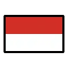 Flag: Monaco Emoji 🇲🇨 image - OpenMoji style