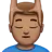 Man Getting Massage: Medium Skin Tone