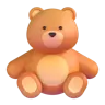 Oyuncak ayı Emoji 🧸 image - Microsoft 3D Fluent style