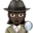 Woman Detective: Dark Skin Tone