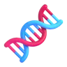 Dna Emoji 🧬 image - Microsoft 3D Fluent style
