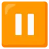Pause Button Emoji ⏸ image - Google Noto Color style