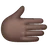 Rightwards Hand: Dark Skin Tone