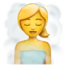 Woman In Steamy Room Emoji 🧖‍♀️ image - WhatsApp style