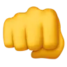 Emoji Fisted Hand Sign 👊 image - Apple style