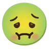 Nauseated Face Emoji 🤢 image - Google Noto Color style