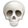 Emoji Cranio 💀 image - WhatsApp style