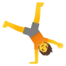 Emoji Person Doing Cartwheel 🤸 image - Google Noto Color style