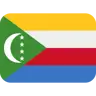Flag: Comoros Emoji 🇰🇲 image - Twitter / X (Twemoji) style