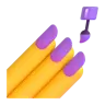Nail Polish Emoji 💅 image - Microsoft 3D Fluent style