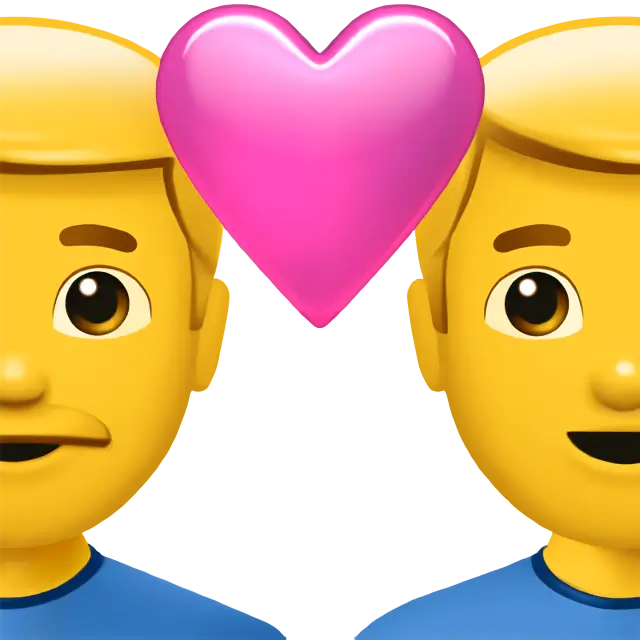 Couple With Heart: Man, Man