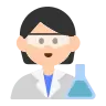 Scientist: Light Skin Tone Emoji 🧑🏻‍🔬 image - Tossface style