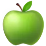 แอปเปิ้ลเขียว Emoji 🍏 image - Apple style