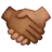 Handshake: Medium-Dark Skin Tone, Medium Skin Tone