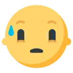 Sad But Relieved Face