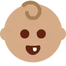 Baby: Medium Skin Tone Emoji 👶🏽 image - Twitter / X (Twemoji) style