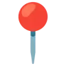 गोल पुशपिन Emoji 📍 image - Google Noto Color style