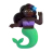 Mermaid: Dark Skin Tone