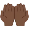 Palms Up Together: Dark Skin Tone Emoji 🤲🏿 image - Twitter / X (Twemoji) style