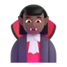 Woman Vampire: Medium-Dark Skin Tone Emoji 🧛🏾‍♀️ image - Microsoft 3D Fluent style