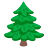 Emoji Copac vesnic verde 🌲 image - Google Noto Color style