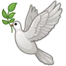 Colombe de la paix Emoji 🕊 image - Telegram style