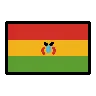 Flag: Bolivia Emoji 🇧🇴 image - OpenMoji style