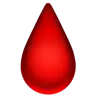한 방울의 피 Emoji 🩸 image - Apple style