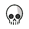 Emoji Cranio 💀 image - OpenMoji style