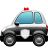 Emoji Auto della polizia 🚓 image - Apple style