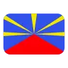 Flag: Réunion Emoji 🇷🇪 image - Tossface style