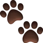 Emoji Stampe della zampa 🐾 image - Facebook Meta style