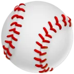 Baseball Emoji ⚾ image - Facebook Meta style