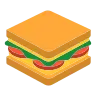 Sandwich Emoji 🥪 image - Tossface style