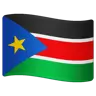 Flag: South Sudan Emoji 🇸🇸 image - WhatsApp style