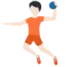 Person Playing Handball: Light Skin Tone Emoji 🤾🏻 image - Twitter / X (Twemoji) style