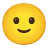 Emoji Volto sorridente con alone 😇 image - Google Noto Color Animated style