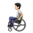 Person In Manual Wheelchair: Light Skin Tone