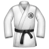 Emoji Uniforme di arti marziali 🥋 image - WhatsApp style