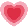 Growing Heart Emoji 💗 image - Twitter / X (Twemoji) style