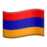 Flag: Armenia Emoji 🇦🇲 image - Apple style