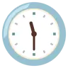 Emoji Clock Face Undici-Trenta 🕦 image - Google Noto Color style