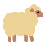 Emoji pecora 🐑 image - Tossface style