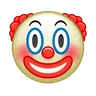 ใบหน้าตัวตลก Emoji 🤡 image - Telegram style